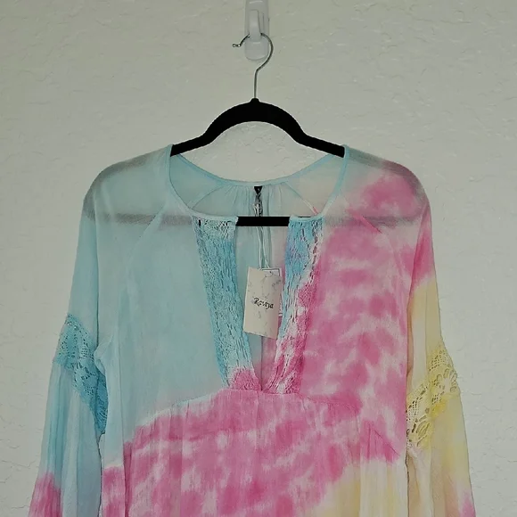 Tie-Dye Dress/Beach Cover-up - Picture 9 of 17
